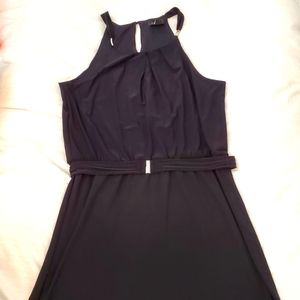 WHBM Short Black Sleeveless Dress Casual